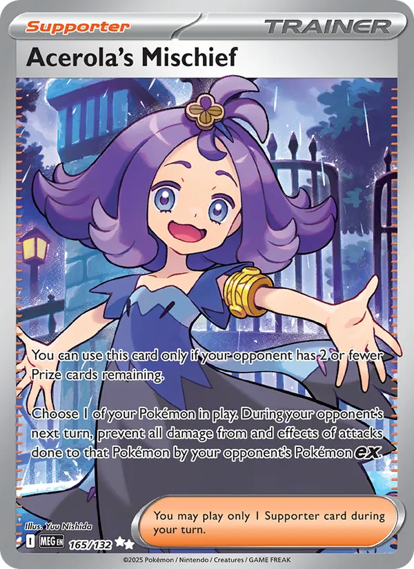 Acerola's Mischief #165 – Mega Evolution card