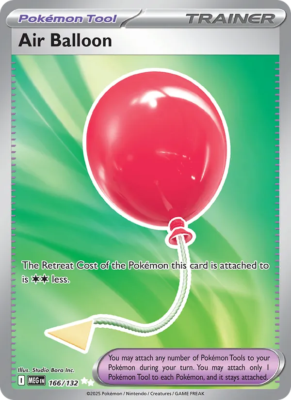 Air Balloon #166 – Mega Evolution card