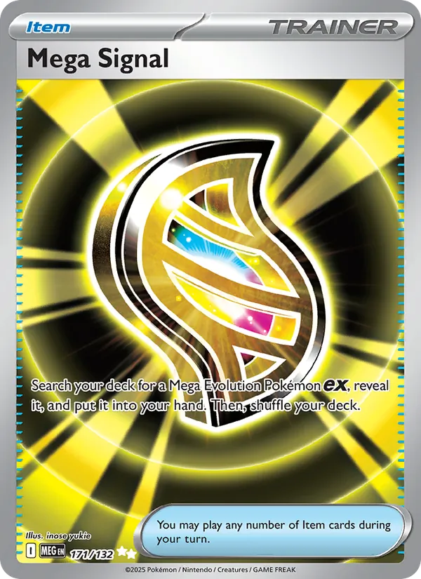 Mega Signal #171 – Mega Evolution card