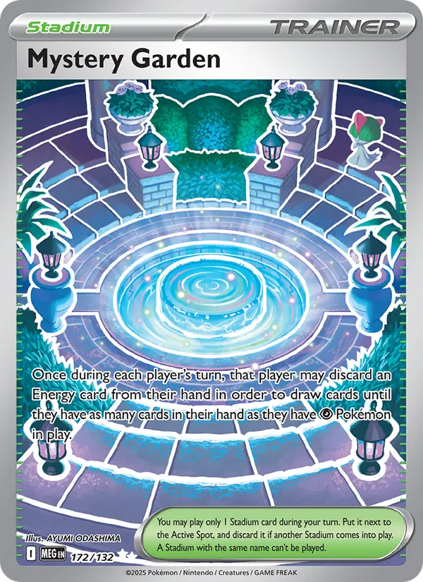 Mystery Garden #172 – Mega Evolution card