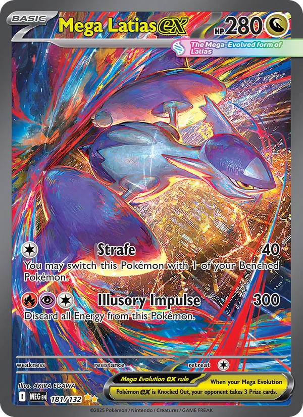 Mega Latias ex #181 – Mega Evolution card