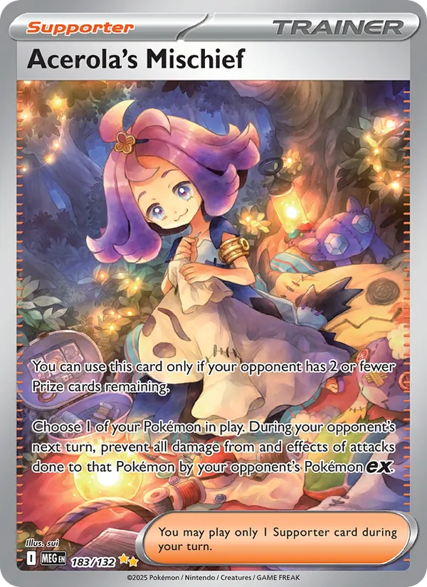 Acerola's Mischief #183 – Mega Evolution card