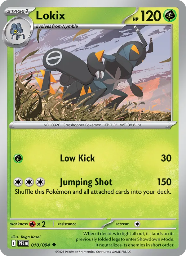 Lokix #010 – Phantasmal Flames card