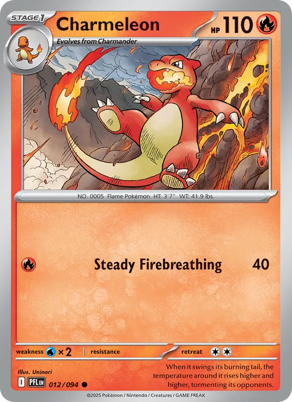 Charmeleon #012 – Phantasmal Flames card