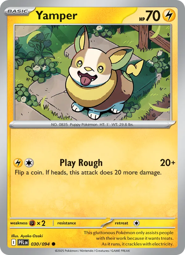 Yamper #030 – Phantasmal Flames card