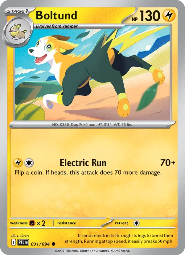 Boltund #031 – Phantasmal Flames card