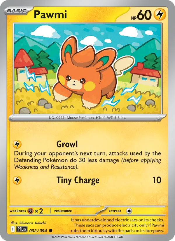 Pawmi #032 – Phantasmal Flames card