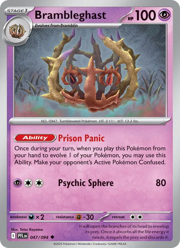 Brambleghast #047 – Phantasmal Flames card