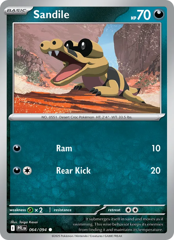 Sandile #064 – Phantasmal Flames card