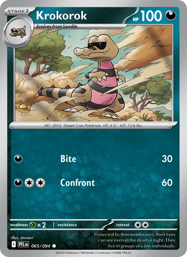 Krokorok #065 – Phantasmal Flames card