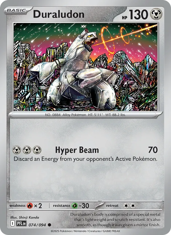 Duraludon #074 – Phantasmal Flames card