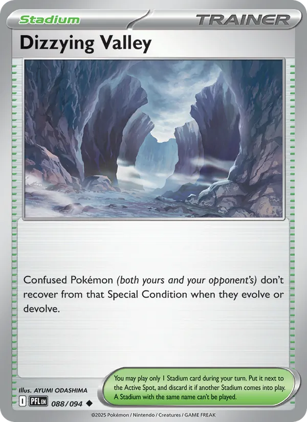 Dizzying Valley #088 – Phantasmal Flames card