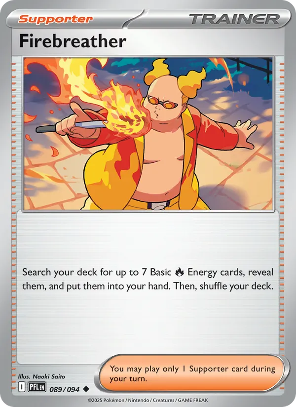 Firebreather #089 – Phantasmal Flames card