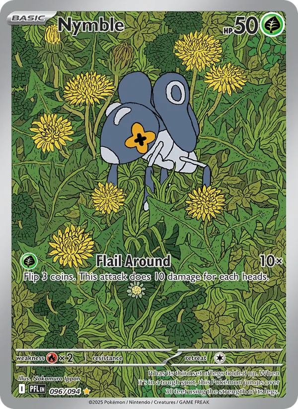 Nymble #096 – Phantasmal Flames card