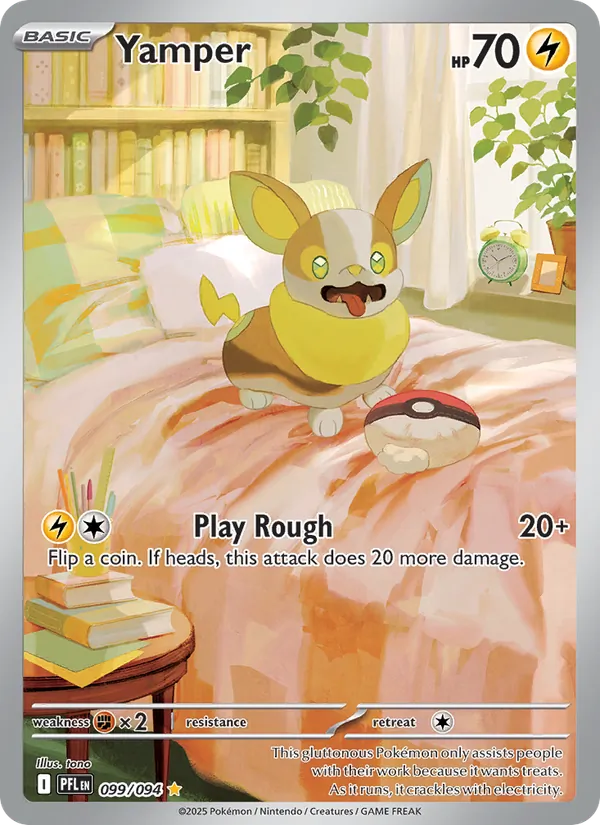 Yamper #099 – Phantasmal Flames card
