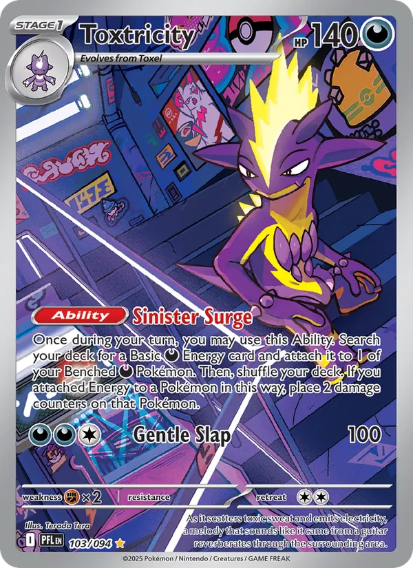 Toxtricity #103 – Phantasmal Flames card