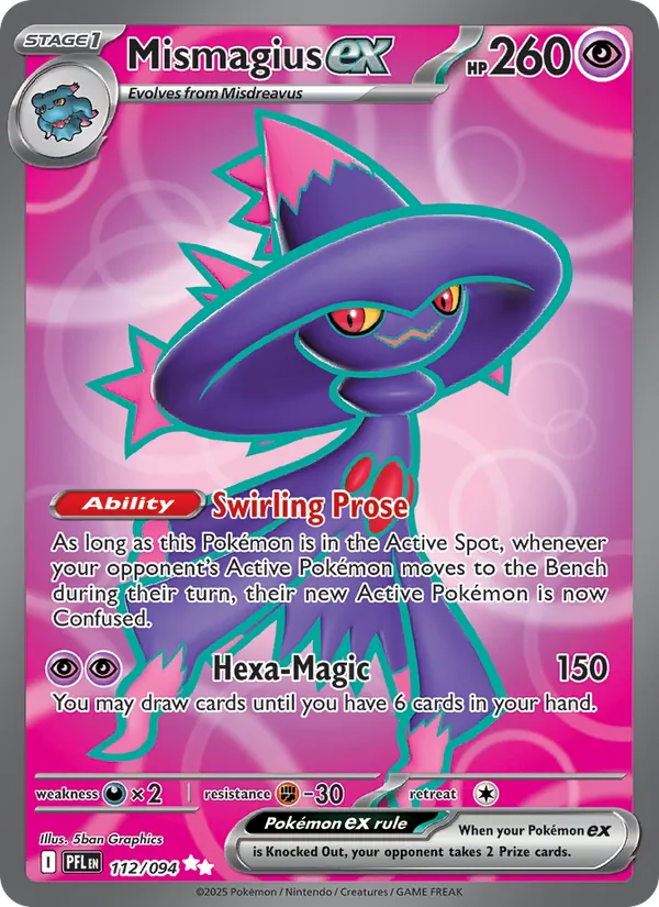 Mismagius ex #112 – Phantasmal Flames card