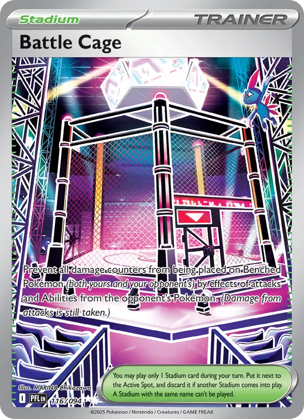 Battle Cage #116 – Phantasmal Flames card