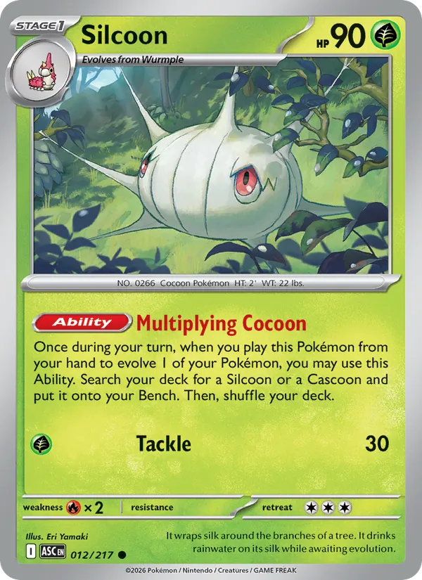 Silcoon #012 – Ascended Heroes card