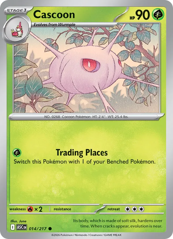 Cascoon #014 – Ascended Heroes card