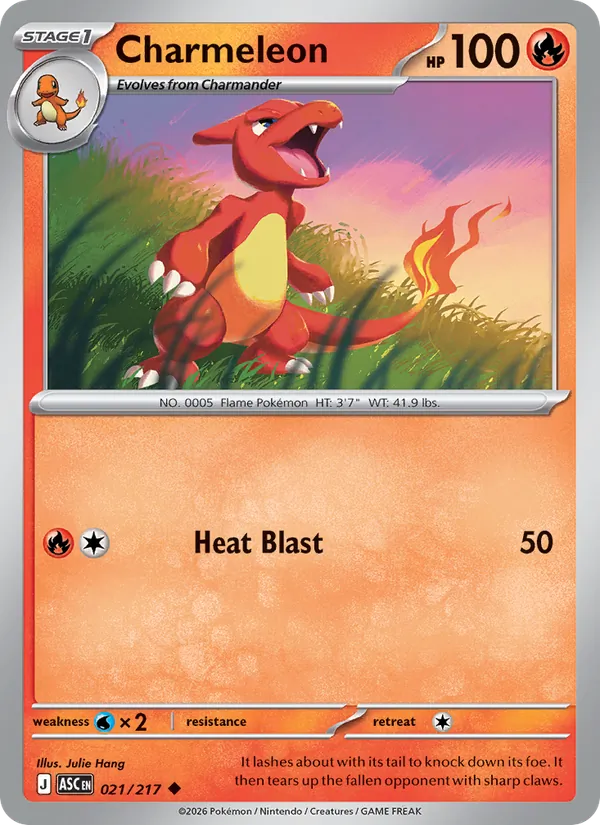 Charmeleon #021 – Ascended Heroes card