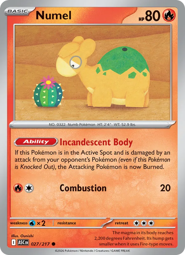 Numel #027 – Ascended Heroes card
