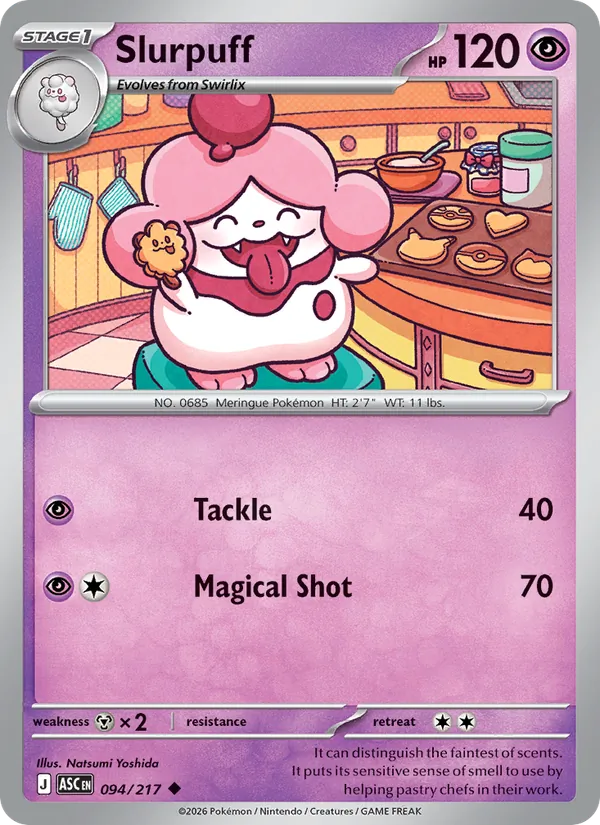 Slurpuff #094 – Ascended Heroes card