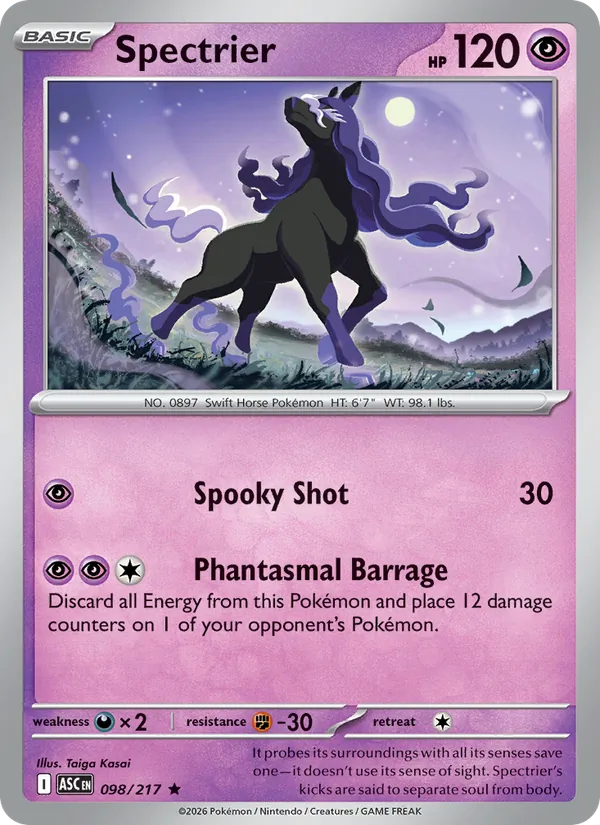 Spectrier #098 – Ascended Heroes card