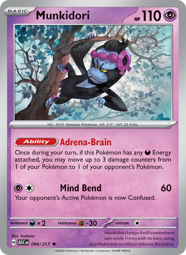 Munkidori #099 – Ascended Heroes card
