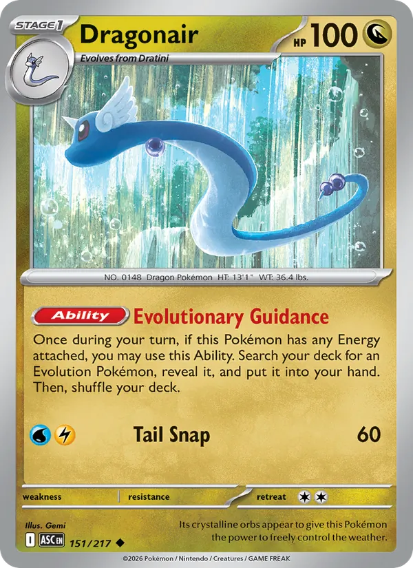 Dragonair #151 – Ascended Heroes card
