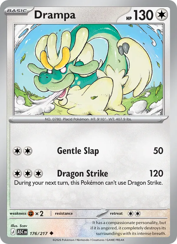 Drampa #176 – Ascended Heroes card
