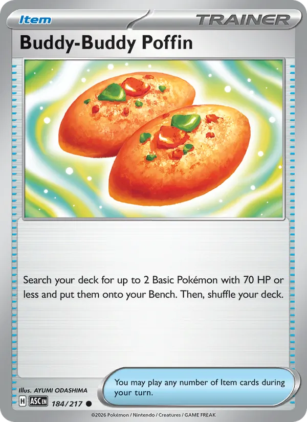 Buddy-Buddy Poffin #184 – Ascended Heroes card