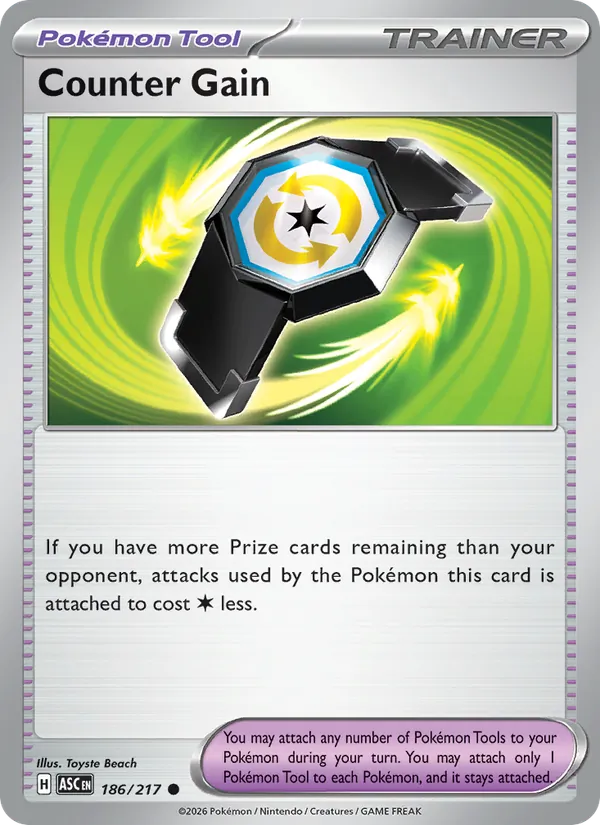 Counter Gain #186 – Ascended Heroes card