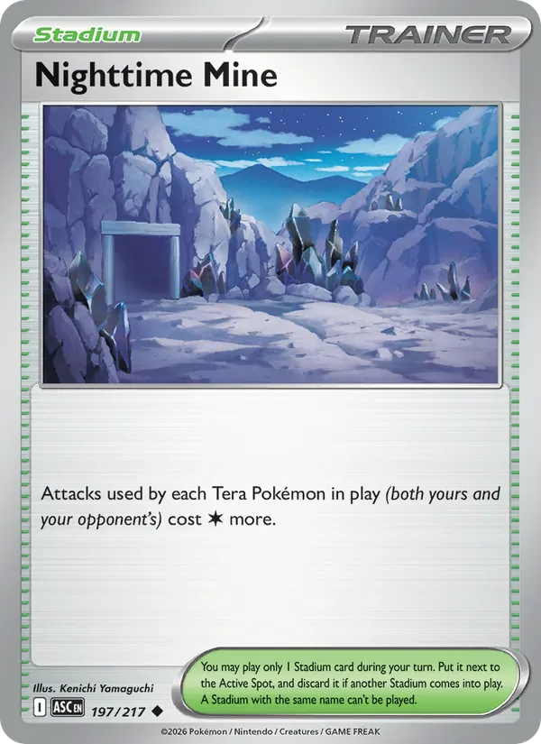 Nighttime Mine #197 – Ascended Heroes card
