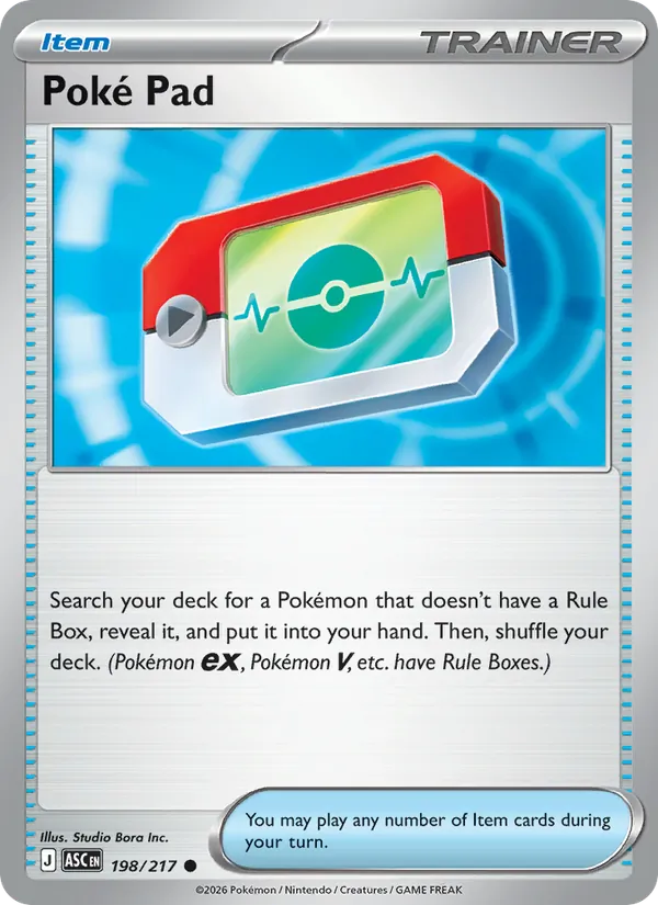 Poké Pad #198 – Ascended Heroes card