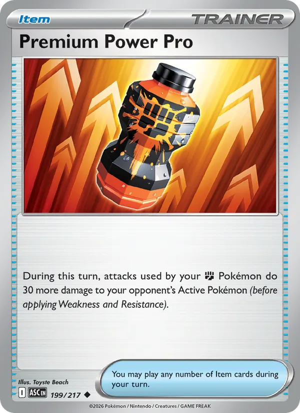 Premium Power Pro #199 – Ascended Heroes card