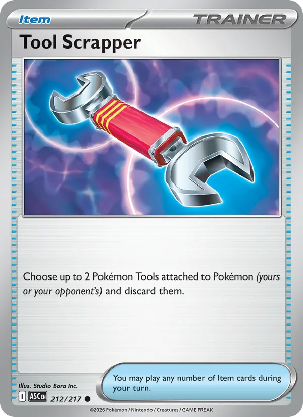 Tool Scrapper #212 – Ascended Heroes card