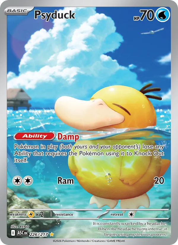 Psyduck #226 – Ascended Heroes card