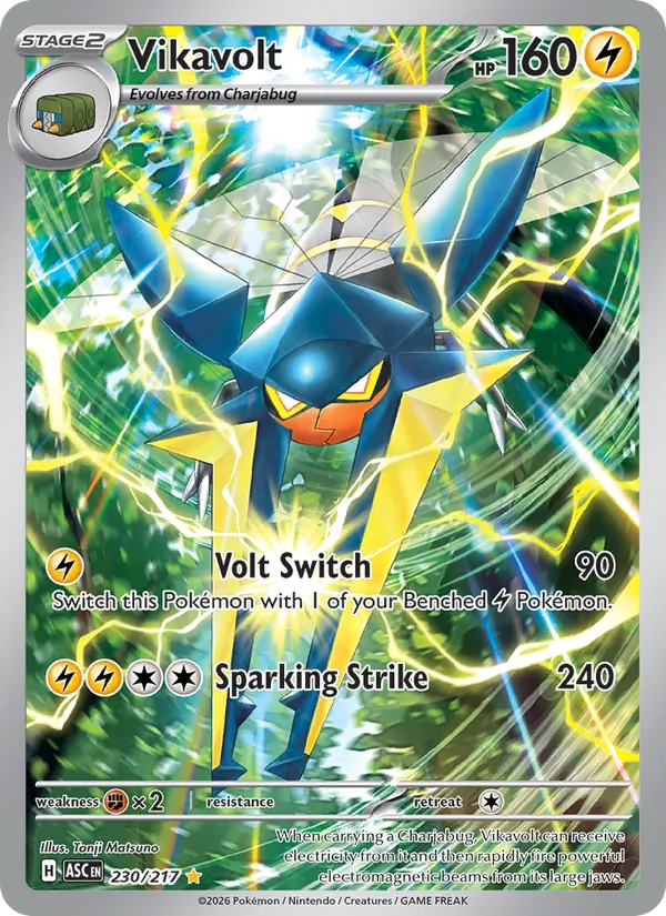 Vikavolt #230 – Ascended Heroes card