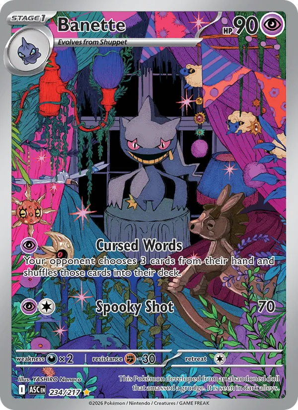 Banette #234 – Ascended Heroes card