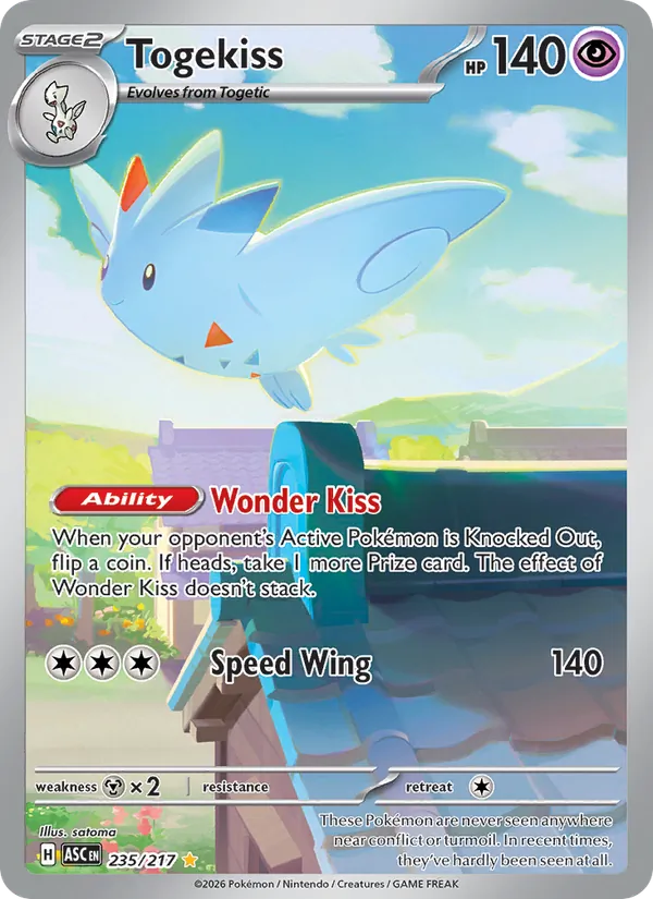 Togekiss #235 – Ascended Heroes card