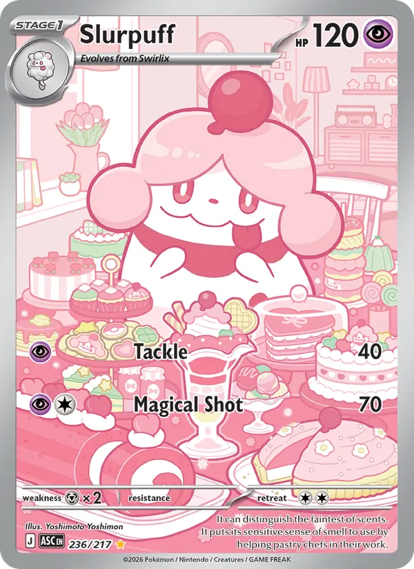 Slurpuff #236 – Ascended Heroes card