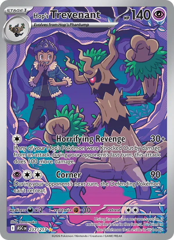 Hop's Trevenant #237 – Ascended Heroes card