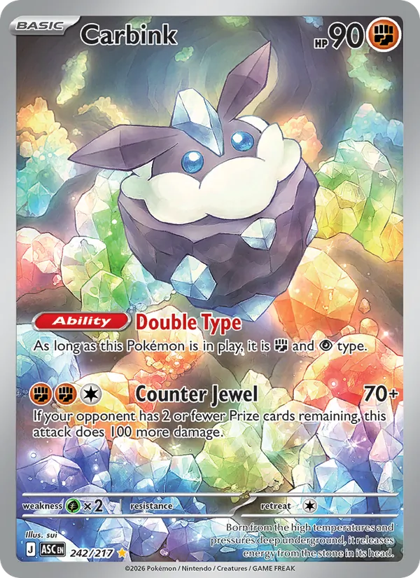 Carbink #242 – Ascended Heroes card