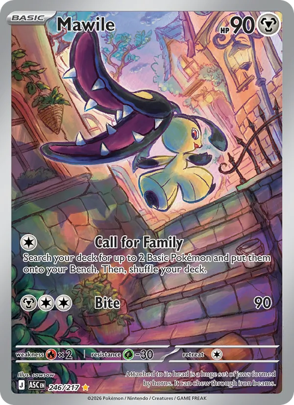 Mawile #246 – Ascended Heroes card