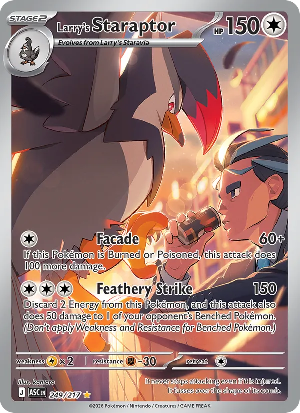 Larry's Staraptor #249 – Ascended Heroes card