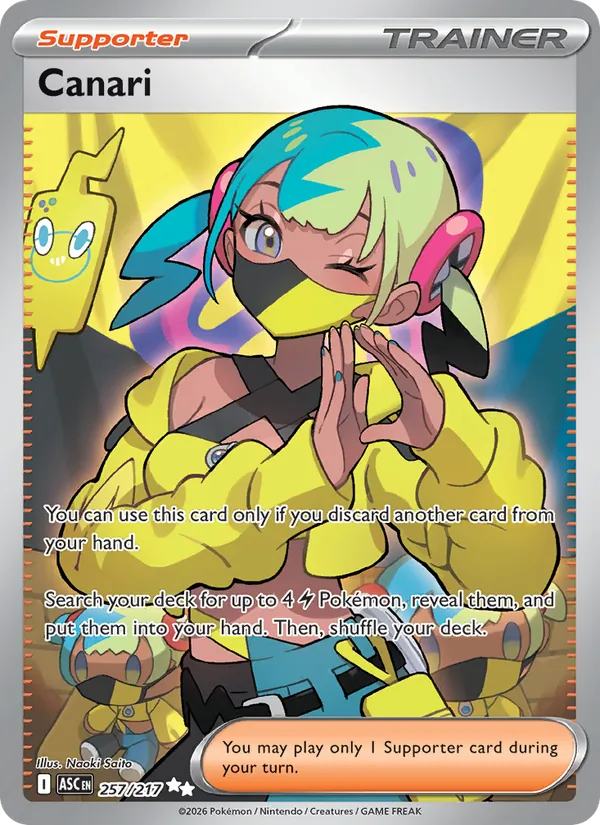 Canari #257 – Ascended Heroes card