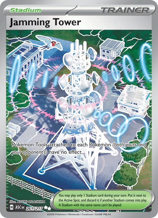 Jamming Tower #261 – Ascended Heroes card