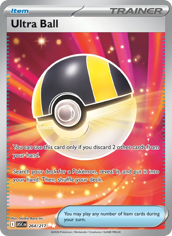 Ultra Ball #264 – Ascended Heroes card