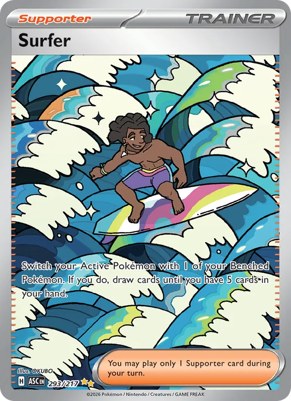 Surfer #293 – Ascended Heroes card